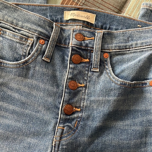Madewell Jeans 10” High Rise Skinny Jeans - Picture 3 of 8